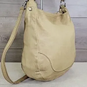 Frye Melissa Tan Leather Crossbody Shoulder Bag Purse Tote