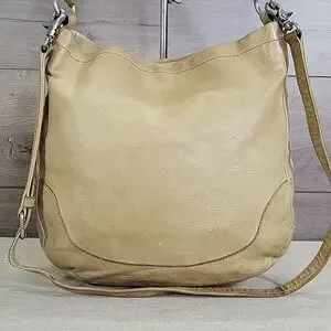 Frye Melissa Tan Leather Crossbody Shoulder Bag Purse Tote