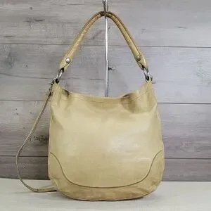 Frye Melissa Tan Leather Crossbody Shoulder Bag Purse Tote