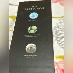 Full-size Mattress Protector Brand New Protects Against Liquids/allergies/mites