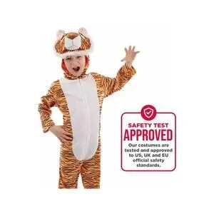 FUN SHACK Tiger Themed Halloween Costume For Kids Size Medium