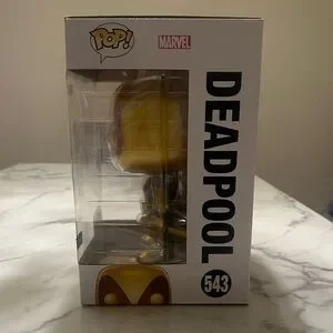 Funko Pop Gold Deadpool Collectible