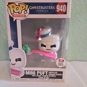 Funko Pop Mini Puft with Ice Cream Scoop Figure