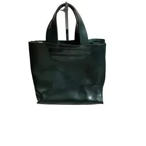 Furla Dark Green Small Tote Bag