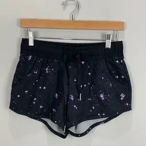 Galaxy Print Running Shorts