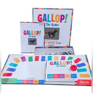 Gallop The Game. Based On Scanimation The Illusion Of Moving Items.​​​​​