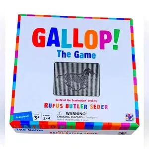 Gallop The Game. Based On Scanimation The Illusion Of Moving Items.​​​​​