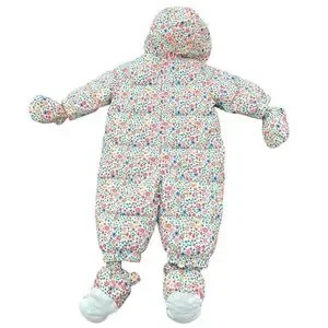 GAP Baby Winter Snowsuit Size 6-12 Months Floral