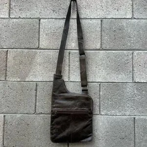 GENUINE LEATHER MEXICAN ADJUSTABLE SHOULDER/CROSS-BODY BAG-unisex Travel Bag
