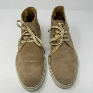 George Brown Bilt Tan Suede Foster Chukka Boots Size 8