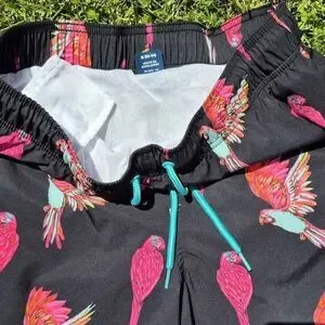 George Men's Peacock Swim Trunks - Medium