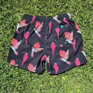 George Men's Peacock Swim Trunks - Medium