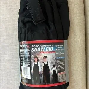 Gerry Kids 3T Black Snow Bibb NEW