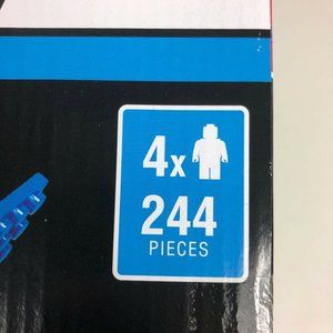 GI Joe Cobra Rattler Construction Set 244 Piece Joes Figures Figs Toy New Sealed
