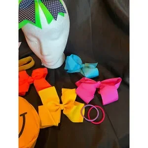 GIRLS~BOW N BAG~8 PIECE BUNDLE