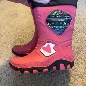Girls Rain Boots / Wellingtons Size 8