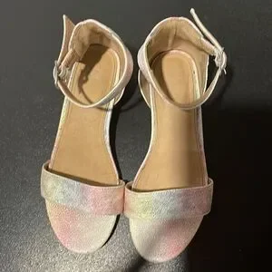 Girls Wonder Nation gradient sandals