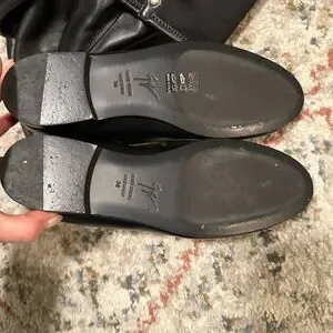 Giuzeppe Zannoti tall leather boots