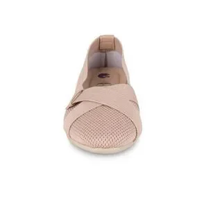 Gloria Vanderbilt Debbie Slip on Ballet Flat With Cross Strap