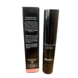 Glowiest EFFORTLESS GLOW CAMELLIA MULTI-BALM Pink Crush - Face Eyes & Lips NIB