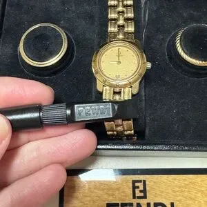 Gold 1990s Vintage FENDI Women’s Wristwatch