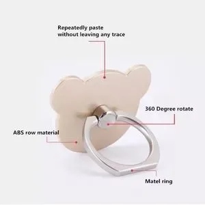 Gold Bear Smartphone Anti Drop Holder NWT