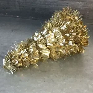 Gold Christmas Tree Cone