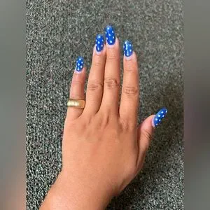 Gold Engraved Wrinkle Textured Ribbed Thick Band Dome Chunky Layerin Ring Size 7