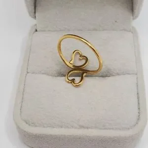 Gold Heart Ring
