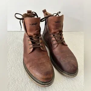 GOLDEN FOX 6"‎ Boondocker Service Leather Boot Pro 6 Fudge Men’s Size 13 Ankle