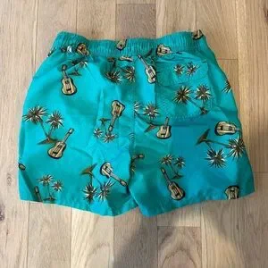 GOODFELLOW - Men’s Swim Trunks Guitar Print Michael Graves Design Medium Lined
