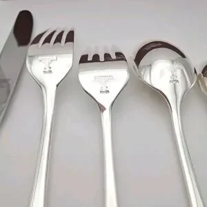 Gorham Studio SilverPlated 5 Pc Place Set EP Flatware Korea Exellent Condition