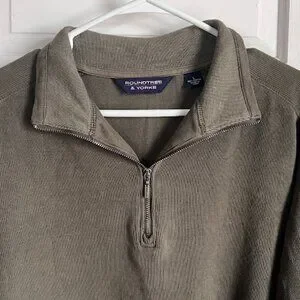 Grandpa Grunge Quarter Zip Sweater