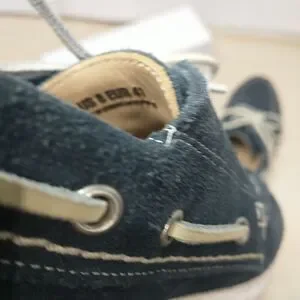 GREATS BROOKLYN MENS SZ 8 CADET BLUE SUEDE LEATHER SNEAKERS BOAT DECK SHOES