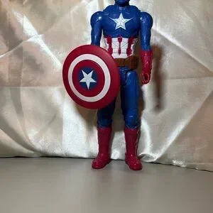Green And Purple Action Figure