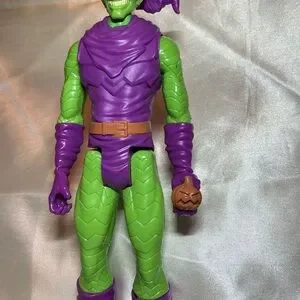Green and Purple Action Figure