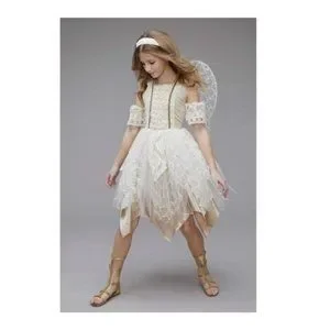 GUC Chasing Fireflies Vintage Boho Fairy Costume (complete) - Girls 6 (sm)