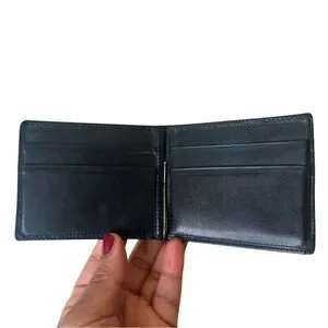 GUCCI Black Leather Money Clip