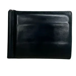 GUCCI Black Leather Money Clip