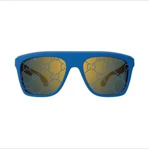 Gucci Blue Sporty Sunglasses. Comes With Paperwork And Case