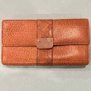 Gucci Brown Leather Women's Wallet