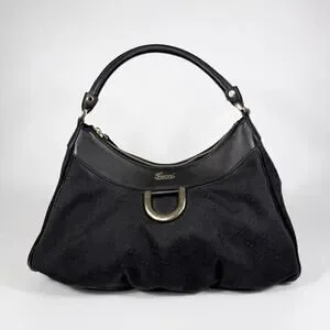 Gucci Canvas GG Abbey Hobo Bag