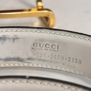 Gucci GG Logo Belt Size 28 This Is A Small Size Belt Is For Kids I Believe So