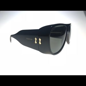 Gucci GG0149S 003 Black Sunglasses