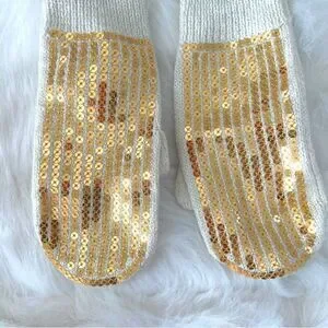 Gymboree Gold Sequin Mittens