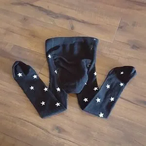 H&M - Black Star Baby Leggings