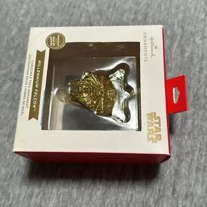 Hallmark Ornament (Star Wars Millennium Falcon Metal) - Walmart Exclusive