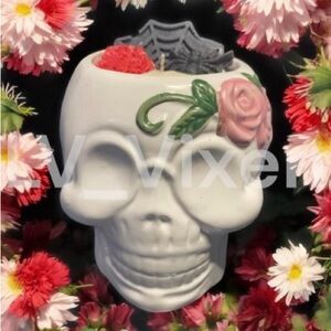 Hand Crafted Skull & Spider Candle Hand Crafted Skull & Spider Candle