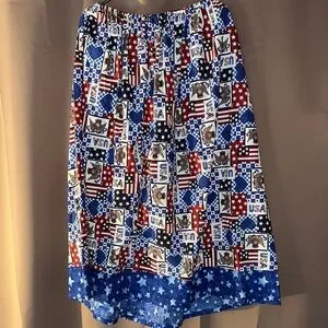 HAND MADE AMERICA USA SKIRT
