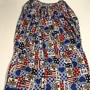 HAND MADE AMERICA USA SKIRT